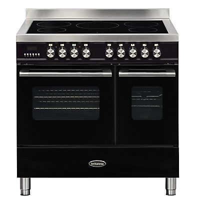 Britannia RC-9TI-DE Delphi Induction Hob Range Cooker Black
